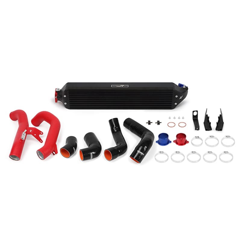 Mishimoto — Intercooler Kit, Black/Red, fits Honda Civic 1.5T/Si 2016-2021