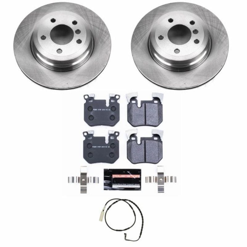 PowerStop — Track Day High-Performance Brake Pad and Rotor Kit
