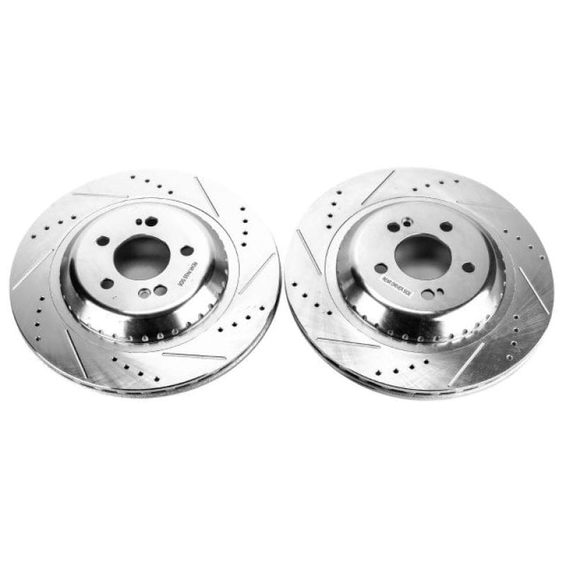 PowerStop — PowerStop Evolution Performance Drilled, Slotted & Plated Brake Rotor Pair
