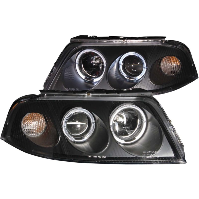 ANZO — ANZO 2001-2005 Volkswagen Passat Projector Headlights w/ Halo Black
Head Light Set
HdLtSet
