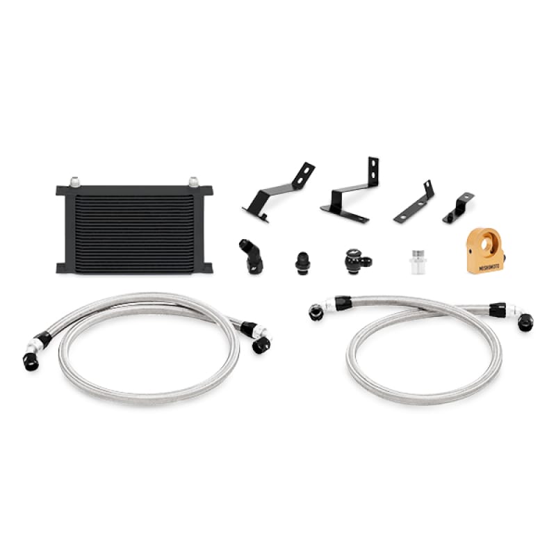 Mishimoto — Oil Cooler Kit, Black, Thermostatic, fits Chevrolet Camaro SS 2016-2024
Chevrolet Camaro SS Oil Cooler Kit, 2016+ 
