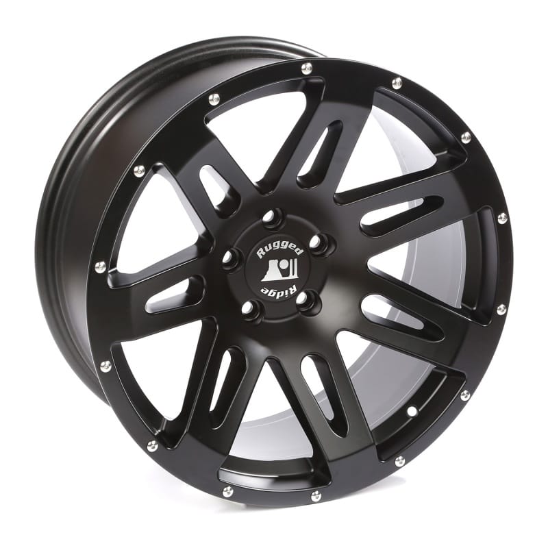 Rugged Ridge — XHD Wheel, 20x9, Black Satin; 07-21 Jeep Wrangler / 20-21 Gladiator
XHD Wheel