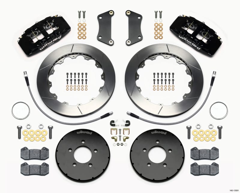 Wilwood — KIT,FRONT,MAZDA 3,05-UP,DP6,12.88x1.10 GT,BLACK,W/LINES