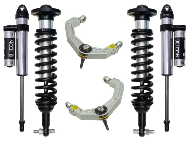 ICON — 2015-2020 FORD F150 2WD 0-3" STAGE 3 SUSPENSION SYSTEM W BILLET UCA