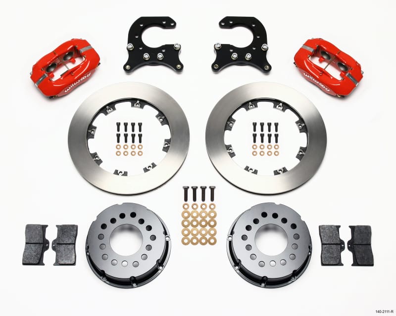 Wilwood — KIT,PRO-STREET,REAR,FDLI,OLDS/PONT,2.91 OFFSET,RED