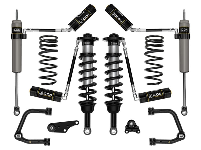 ICON — 24-25 TACOMA 1.25-3" STAGE 4 SUSPENSION SYSTEM TUBULAR WITH TRIPLE RATE SPRING