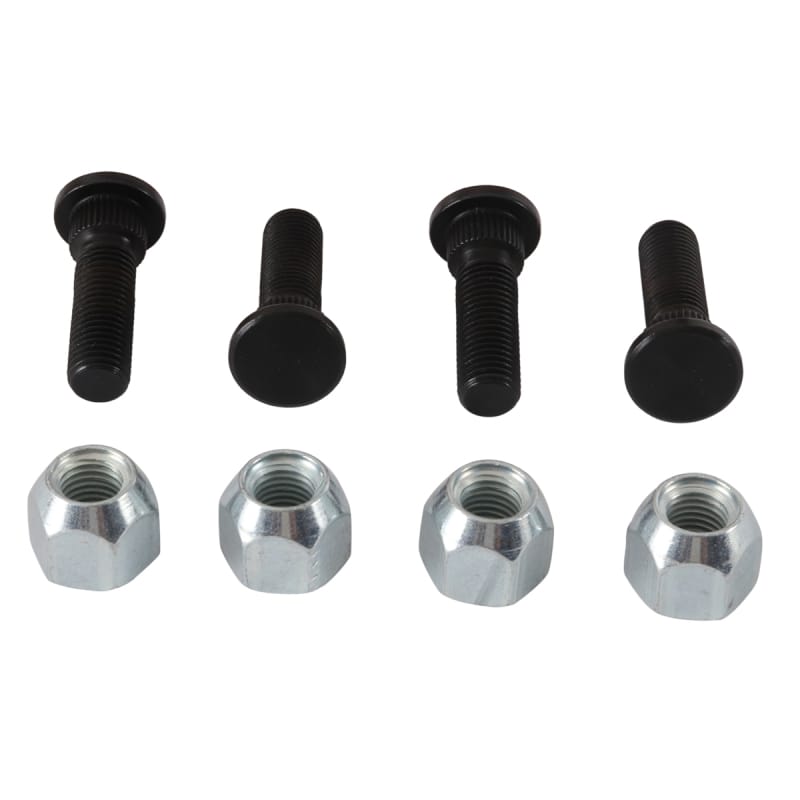 All Balls Racing — All Balls Racing 06-09 Yamaha 450 RHINO Wheel Stud & Nut Kit Front