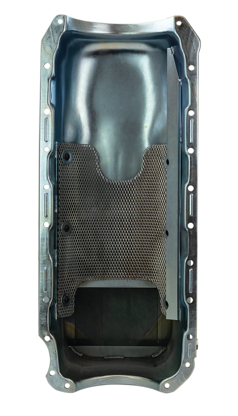 Moroso — Moroso Chevrolet Big Block Mark IV Kicked Out Wet Sump 6qt 8in Steel Oil Pan