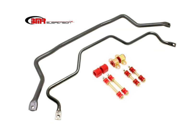 BMR Suspension — Sway Bar Kit With Bushings, Front (SB002) And Rear (SB003)
