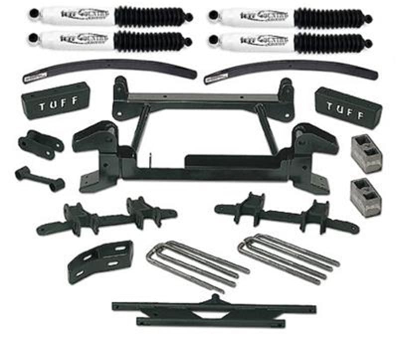 Tuff Country — 1988-1997 Chevy Truck K2500/3500 4x4 (8 Lug)-6in. Lift Kit by (fits models with