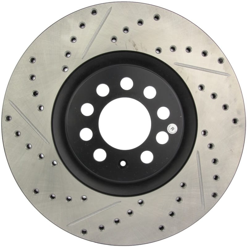 Stoptech — StopTech Sport Drilled & Slotted Brake Rotor; Front Right
StopTech Sport Drilled/Slotted Brake Rotor; Front Right