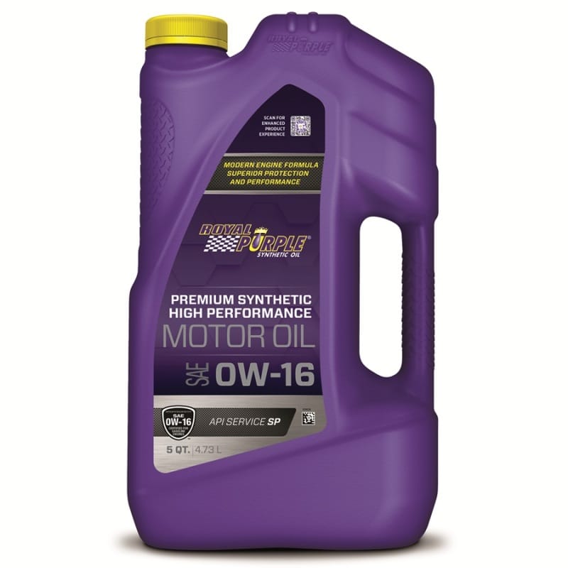 Royal Purple — Royal Purple SAE 0W-16 High Performance Ultra-Low Viscosity Motor Oil