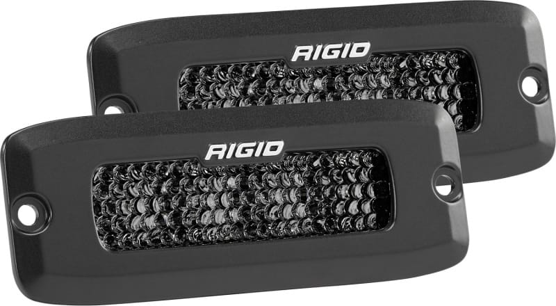 Rigid Industries — SR-Q Series PRO Midnight Edition, Spot Diffused, Flush Mount, Pair
SR-Q SERIES PRO SPOT DIFFUSED MIDNIGHT FLUSH MOUNT; PAIR