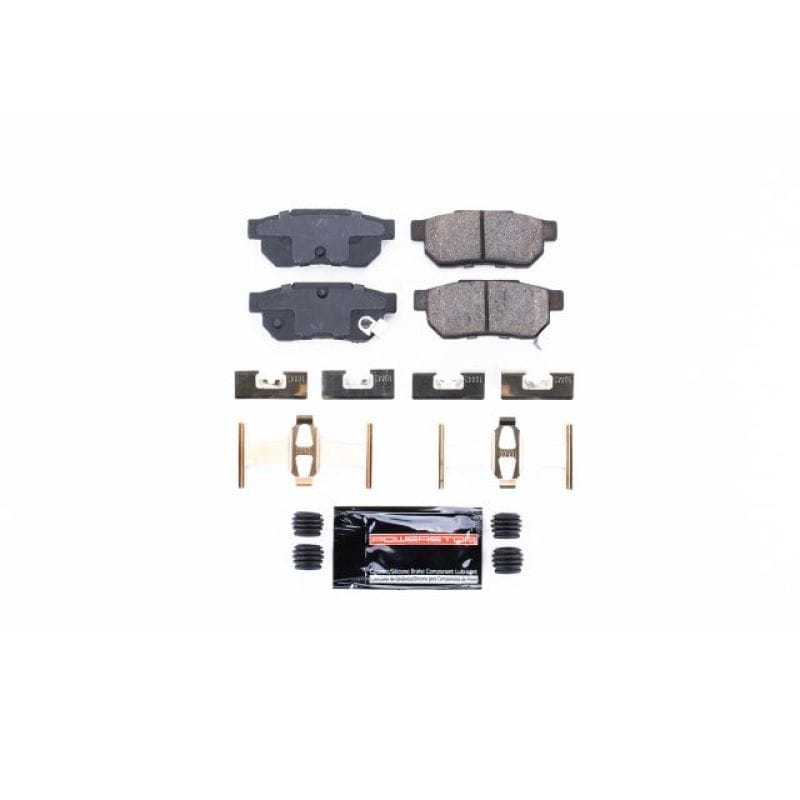 PowerStop — PowerStop - Z23 Daily Driver Carbon-Fiber Ceramic Brake Pads with Hardware Kit