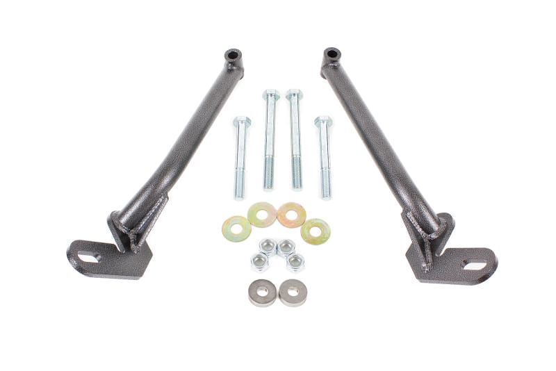 BMR Suspension — BMR 78-87 G-Body Control Arm Reinforcement Braces - Black Hammertone