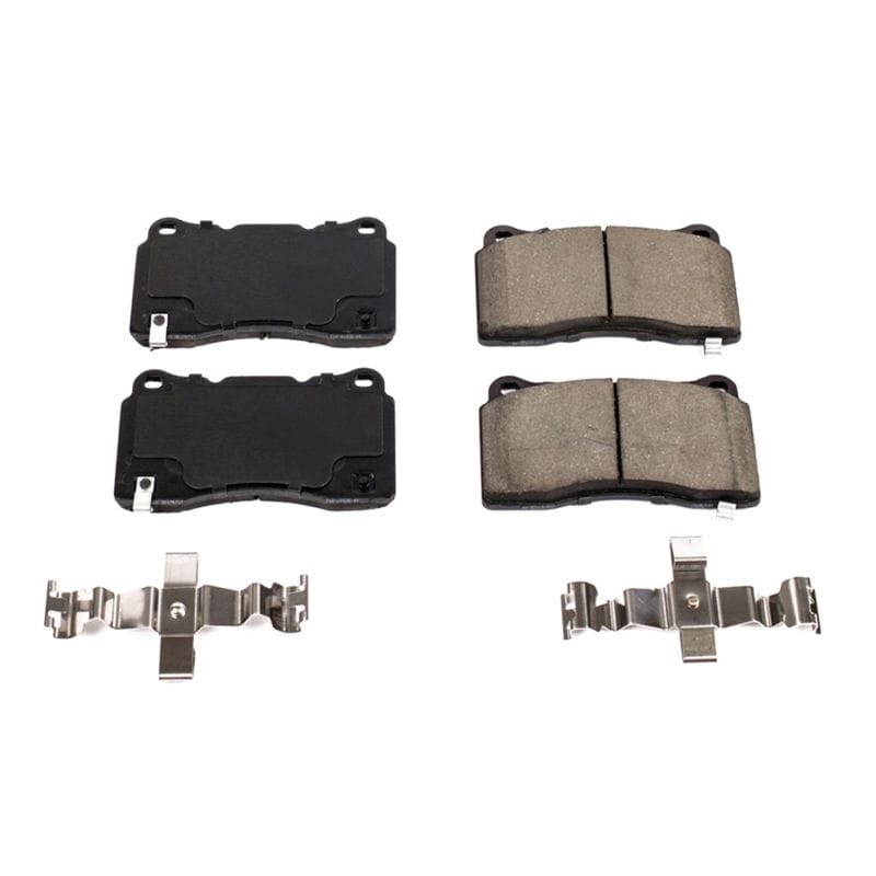 PowerStop — PowerStop - Z17 Low-Dust Ceramic Brake Pads with Hardware