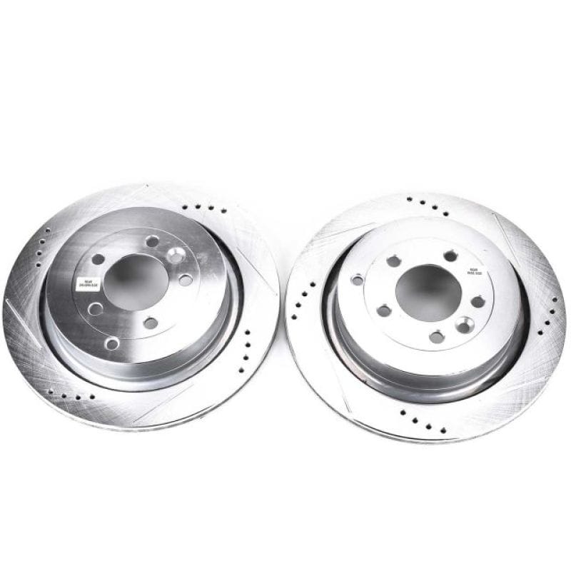 PowerStop — PowerStop Evolution Performance Drilled, Slotted & Plated Brake Rotor Pair