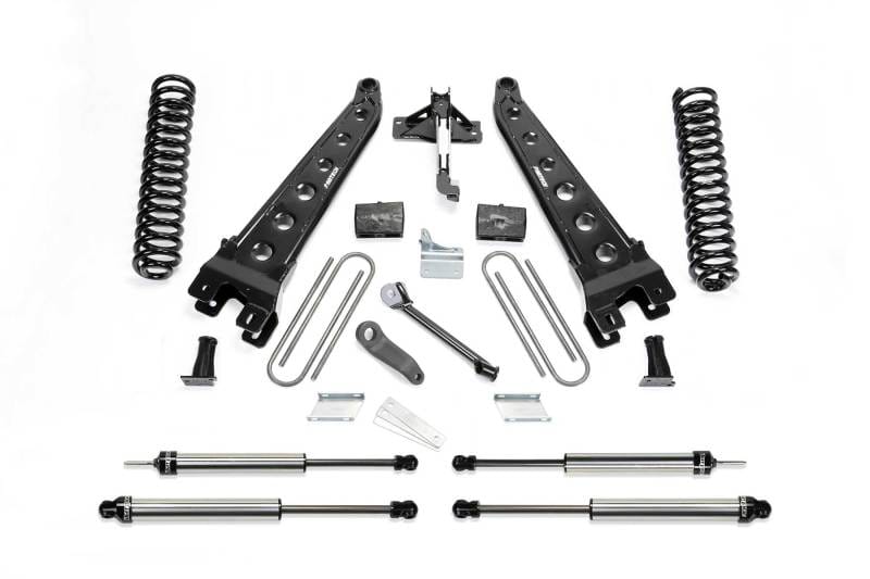 Fabtech — 6" RAD ARM SYS W/COILS & DLSS SHKS 2011-13 FORD F450/550 4WD 10 LUG
Radius Arm Lift System