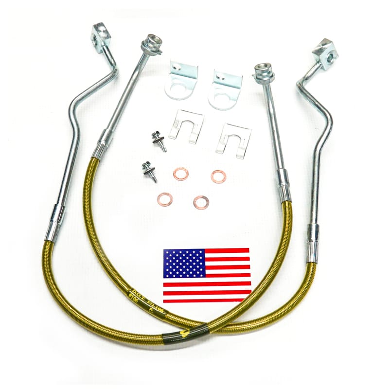 Superlift — Bulletproof Brake Hose - Front - 86 Ranger/Bronco II w/ 4-6" Lift
Bulletproof Brake Hose-Front-86 Ranger/Bronco II w/4-6in. Lift