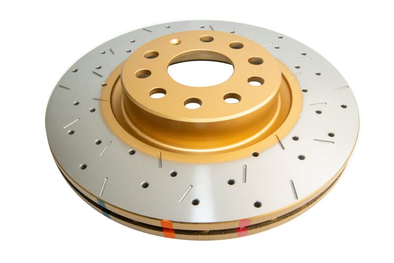DBA — 4000 Series Rotor - Cross Drilled/Slotted Uni-Directional Rotor
Front 4000 Series XS Gold Brake Rotor