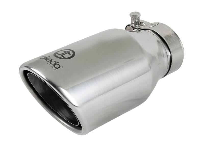 aFe — Takeda 304 Stainless Steel Clamp-on Exhaust Tip Polished
