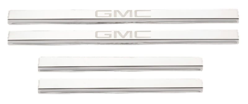 Putco — Putco 2020 GMC Sierra LD/HD - Crew Cab (4pc) w/ GMC Etching SS Door Sills
DoorSillProtSet