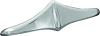 Kuryakyn — Kuryakyn Front Fender Accent Trail Edge Chrome