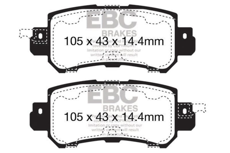 EBC — Ultimax OEM Replacement Brake Pads
