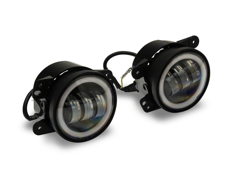 Raxiom — Raxiom 07-23 Jeep Wrangler JK & JL Axial Series Halo LED Fog Lights- Amber
Lights