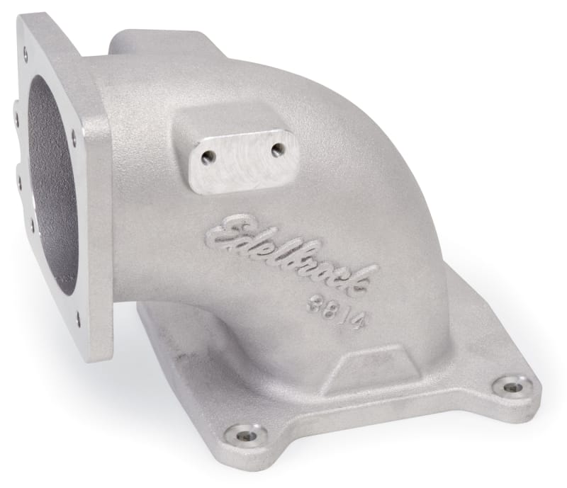 Edelbrock — High Flow Intake Elbow for adapting a single TB to a 4500 flange (Universal)
High Flow Intake Elbow