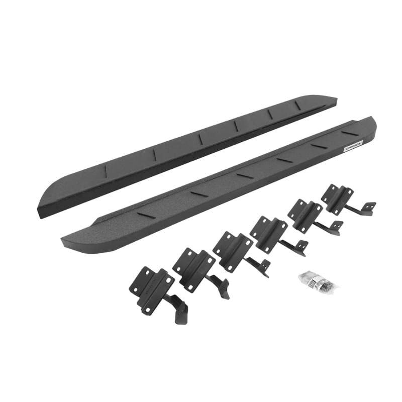 Go Rhino — RB10 Slim Line Running Boards with Mounting Brackets Kit