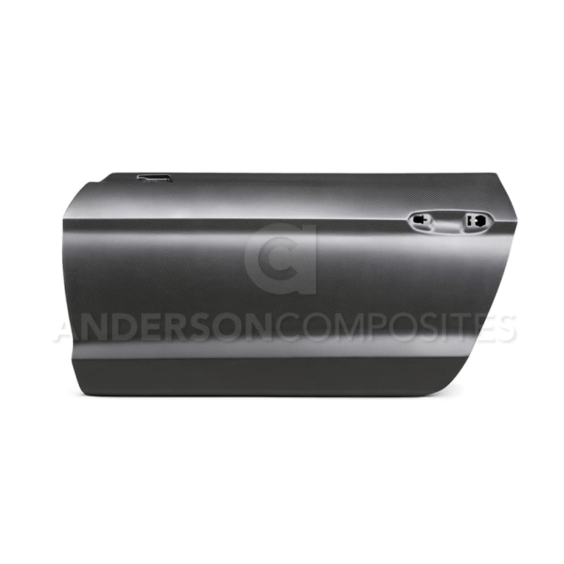 Anderson Composites — Anderson Composites 15-17 Ford Mustang Dry Carbon Doors (Pair)