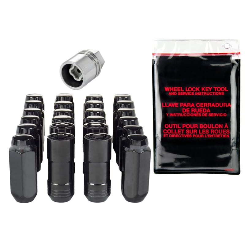 McGard — Cone Seat Exposed Style Wheel Installation Kit-Black