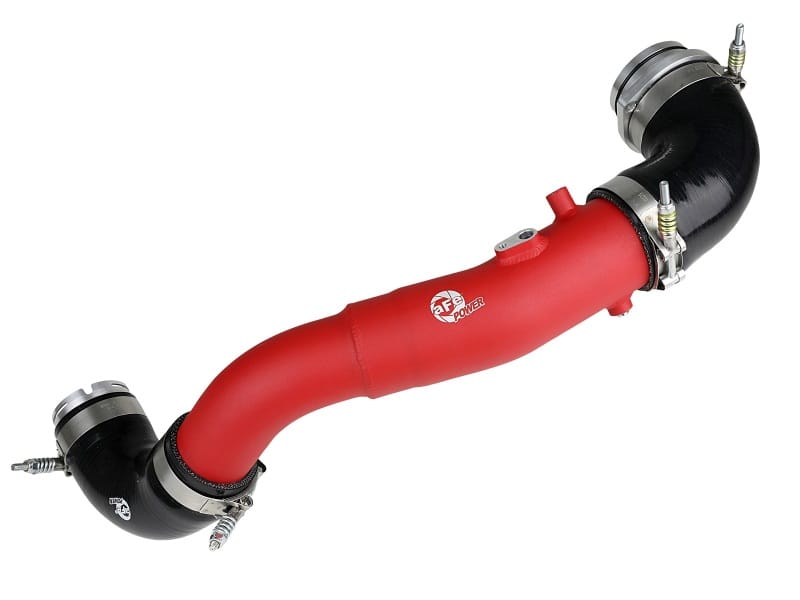 aFe — BladeRunner 2-1/2 IN Aluminum Hot Charge Pipe Red