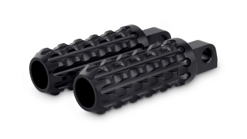 Burly Brand — Burly Brand Universal Reaper Billet Footpeg Set - Black