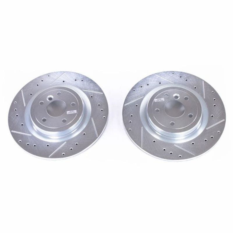 PowerStop — PowerStop Evolution Performance Drilled, Slotted & Plated Brake Rotor Pair