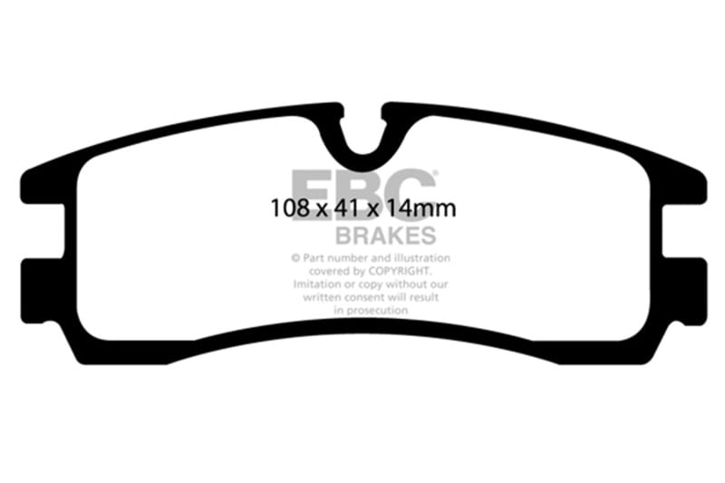EBC — Ultimax OEM Replacement Brake Pads