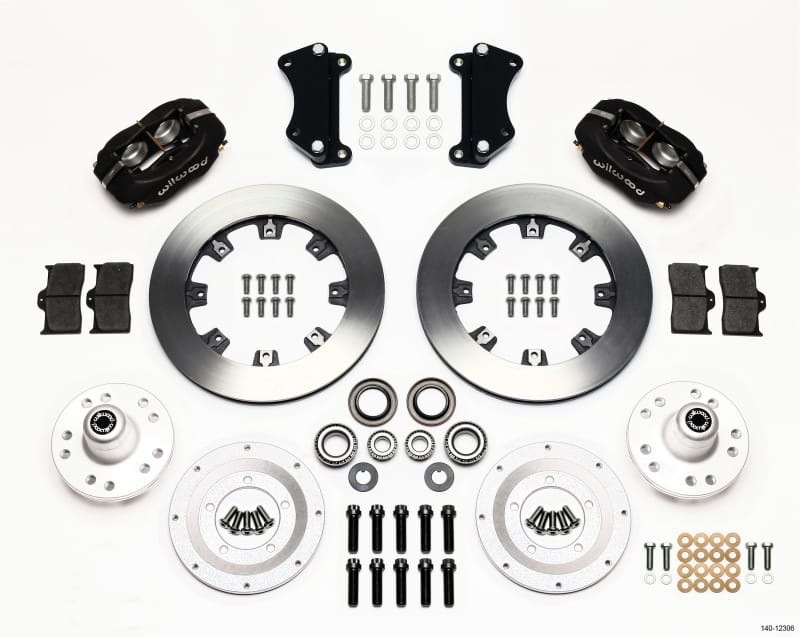 Wilwood — KIT,FRONT,HEIDTS TRI-5,2in. DROP,FDLI 12.19,BLACK POWDER COAT