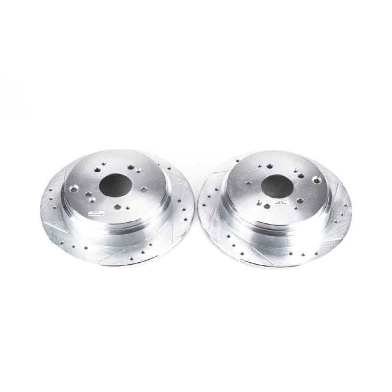 PowerStop — PowerStop Evolution Performance Drilled, Slotted & Plated Brake Rotor Pair