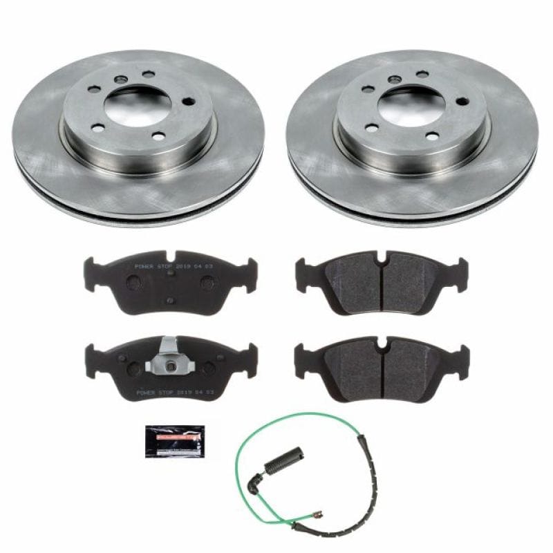 PowerStop — Track Day Spec High-Performance Brake Pad and Rotor Kit