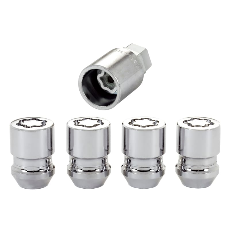 McGard — Cone Seat Exposed Style Wheel Locks-Chrome