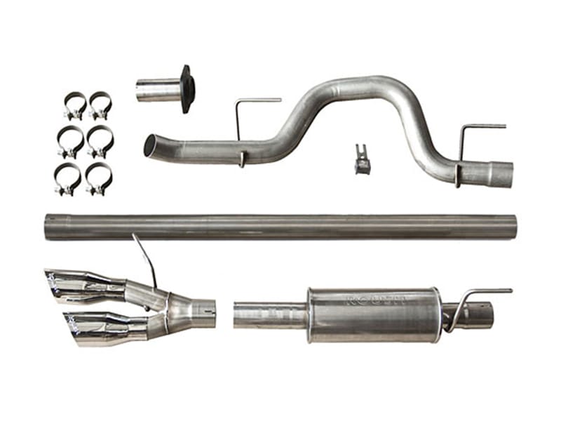 Roush — ROUSH 2011-2014 F-150 Cat-Back Exhaust - 6.2L/5.0L/3.5L Side Exit