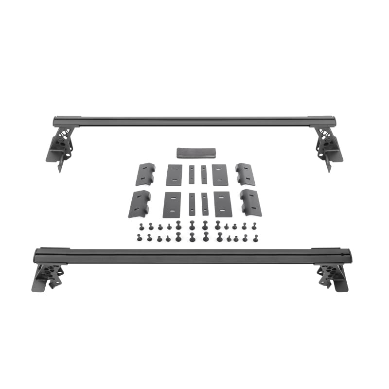 Go Rhino — XRS Cross Bars - Truck Bed Rail Kit for Mid-Sized Trucks without Tonneau Covers