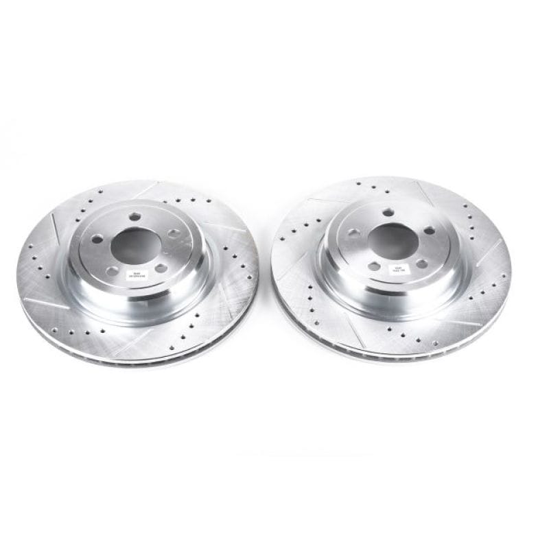 PowerStop — PowerStop Evolution Performance Drilled, Slotted & Plated Brake Rotor Pair