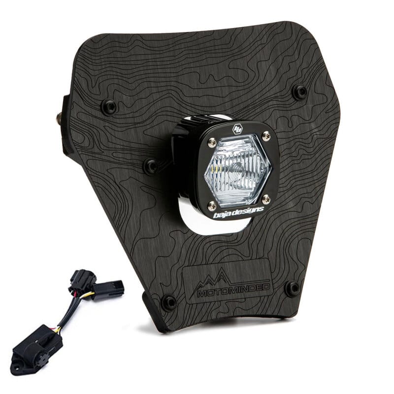 Baja Designs — Baja Designs 24-25 KTM EXC-F/XCF-W/XC-W S1 (D/C) LED Headlight Kit w/ Dimmer - Clear