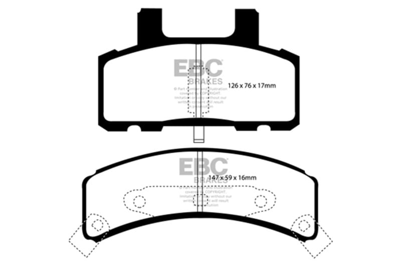 EBC — Yellowstuff Street And Track Brake Pads