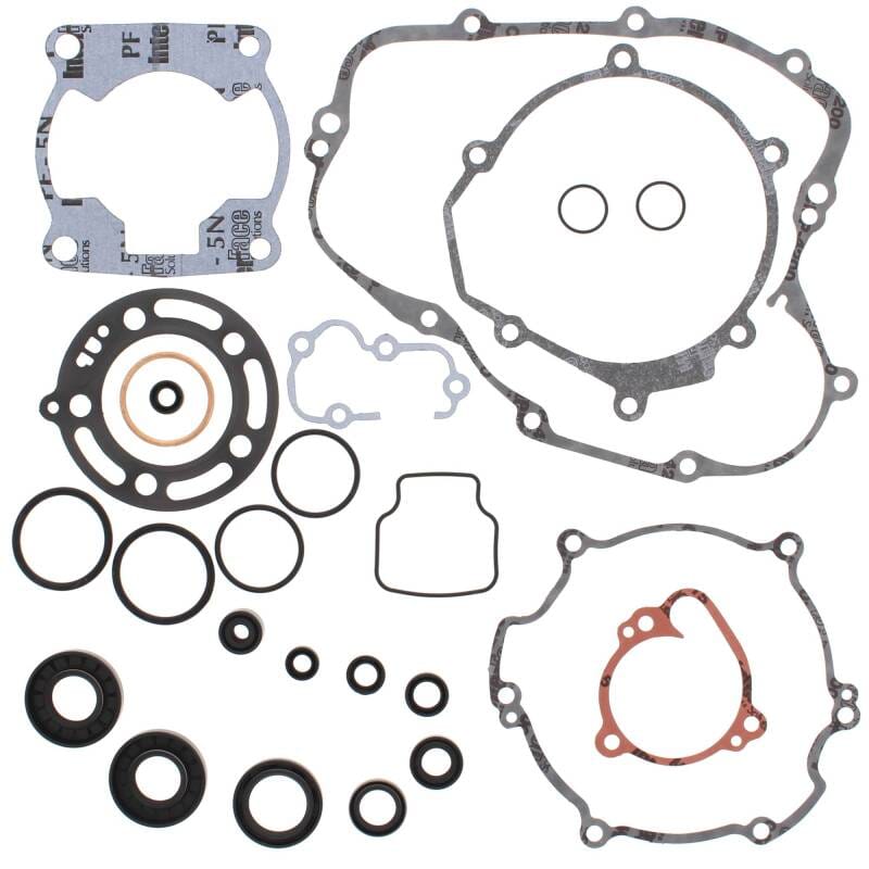 Vertex Pistons — Vertex Gaskets 98-05 Kawasaki KX100 Complete Gasket Kit w/ Oil Seals