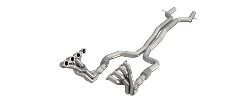 Kooks Headers — Kooks 2022 Cadillac CT5V 2in x 3in SS Longtube Headers and Green Catted SS X-Pipe
Header & Exh. Kit
Header/Exh. Kit