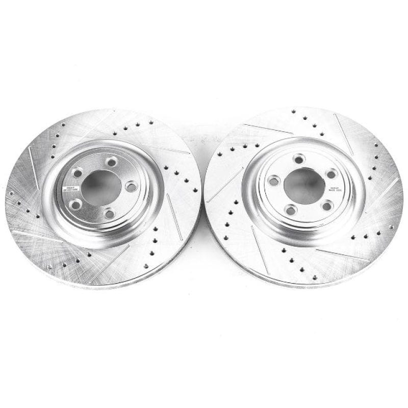 PowerStop — PowerStop Evolution Performance Drilled, Slotted & Plated Brake Rotor Pair