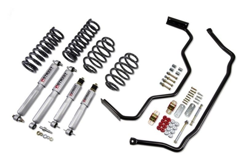 Belltech — Complete Kit Inc Front and Rear Springs, Street Performance Shocks & Sway bars
MUSCLE CAR PERFORMANCE KIT - 1740